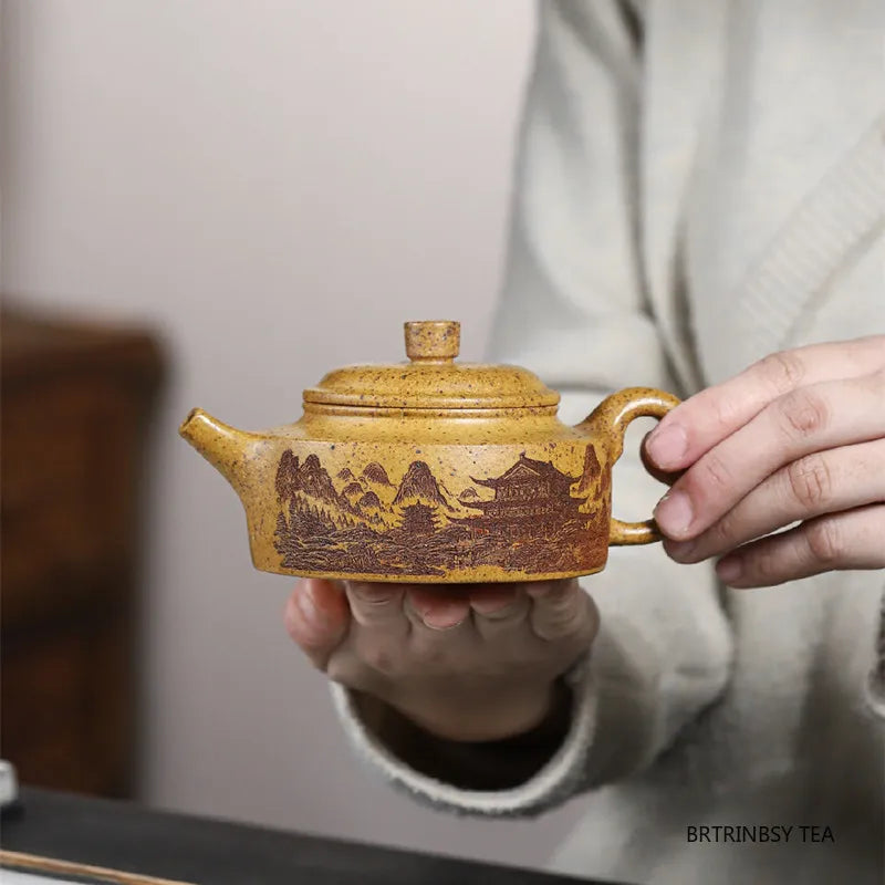 Traditional Yixing Purple Clay Teapot