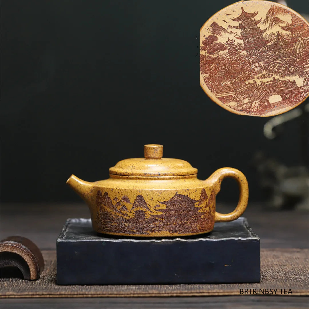 Traditional Yixing Purple Clay Teapot