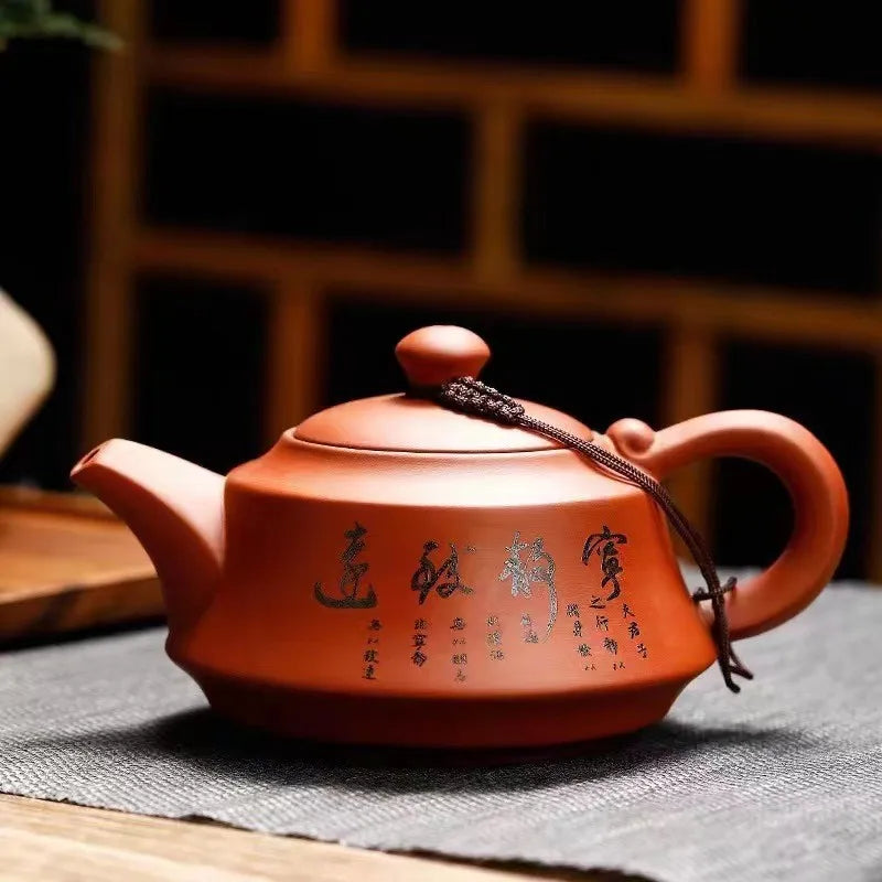 Vintage Yixing Purple Clay Teapot