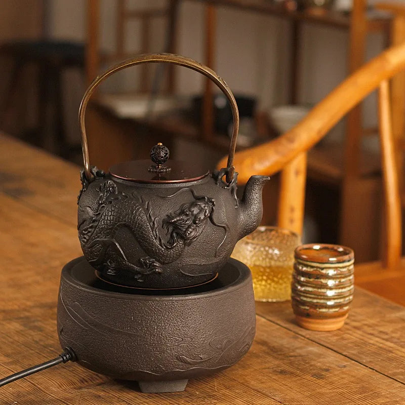 Japanese Handmade Cast Iron Teapot