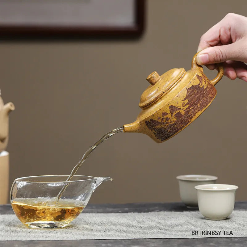 Traditional Yixing Purple Clay Teapot