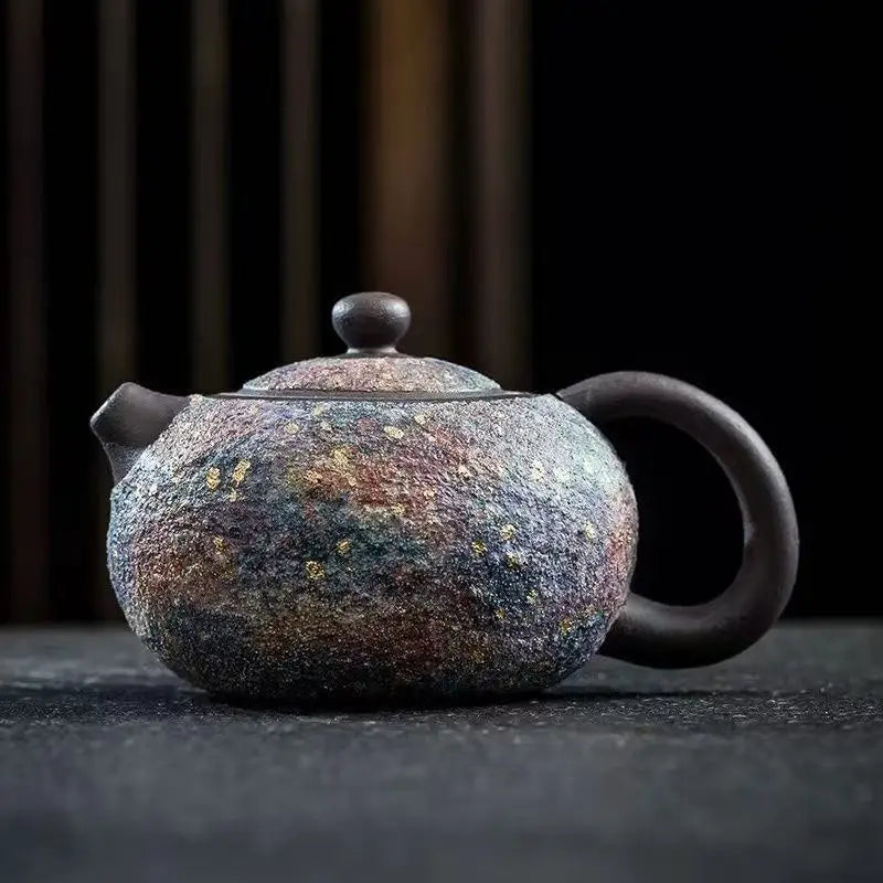 Handmade Xishi Rock Clay Teapot