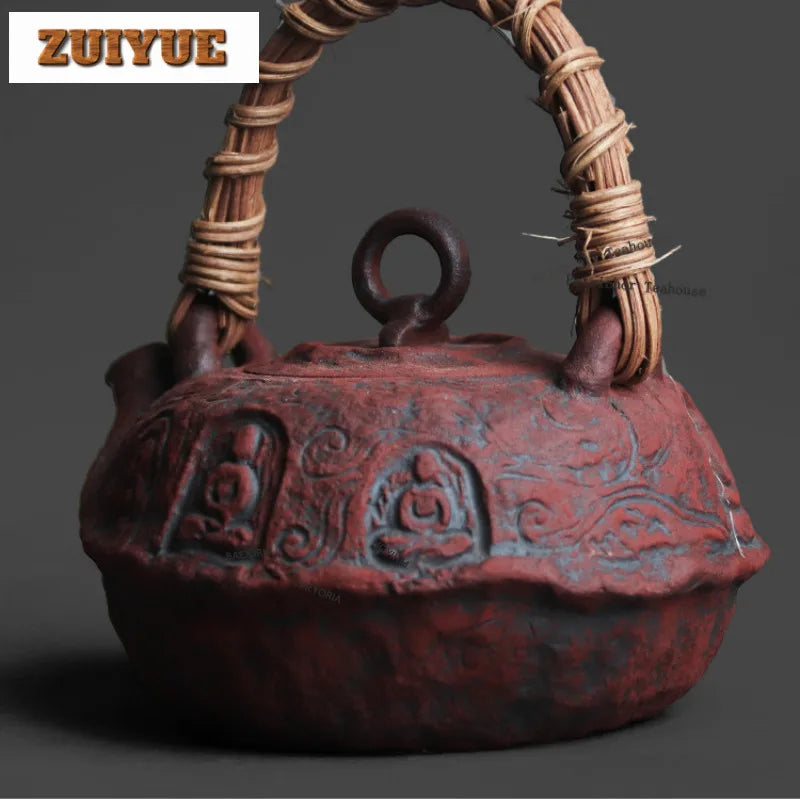 Dunhuang Buddha Pottery Teapot