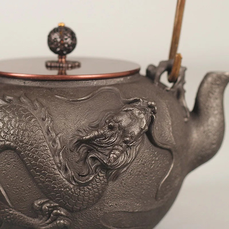 Japanese Handmade Cast Iron Teapot