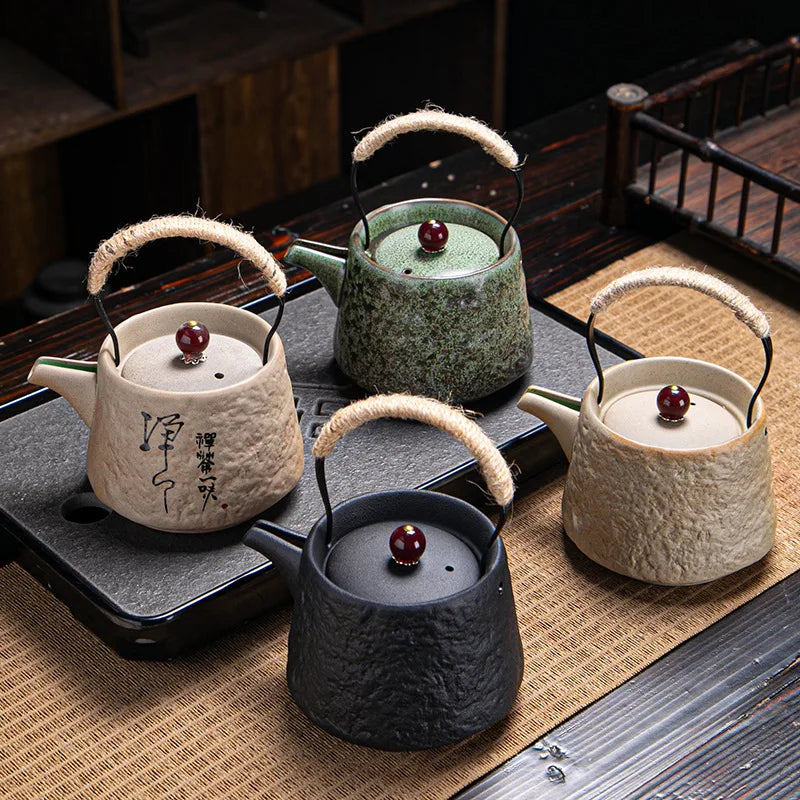 Retro Japanese Kung Fu Teapot