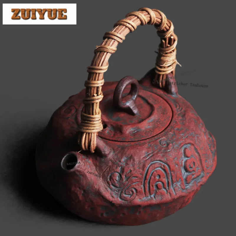Dunhuang Buddha Pottery Teapot