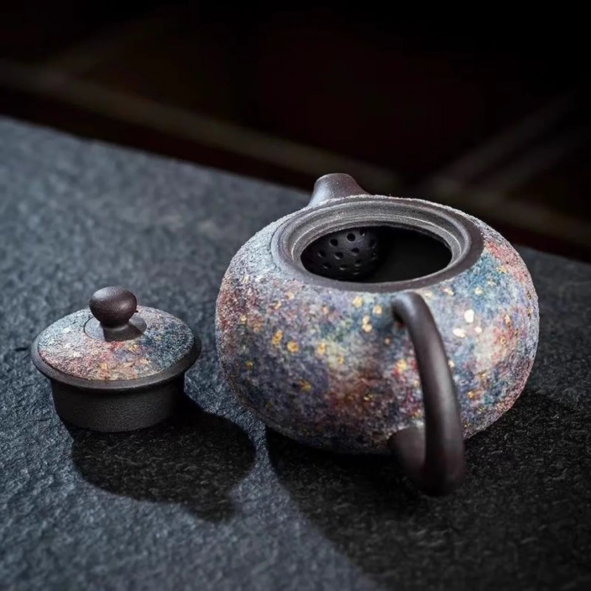 Handmade Xishi Rock Clay Teapot