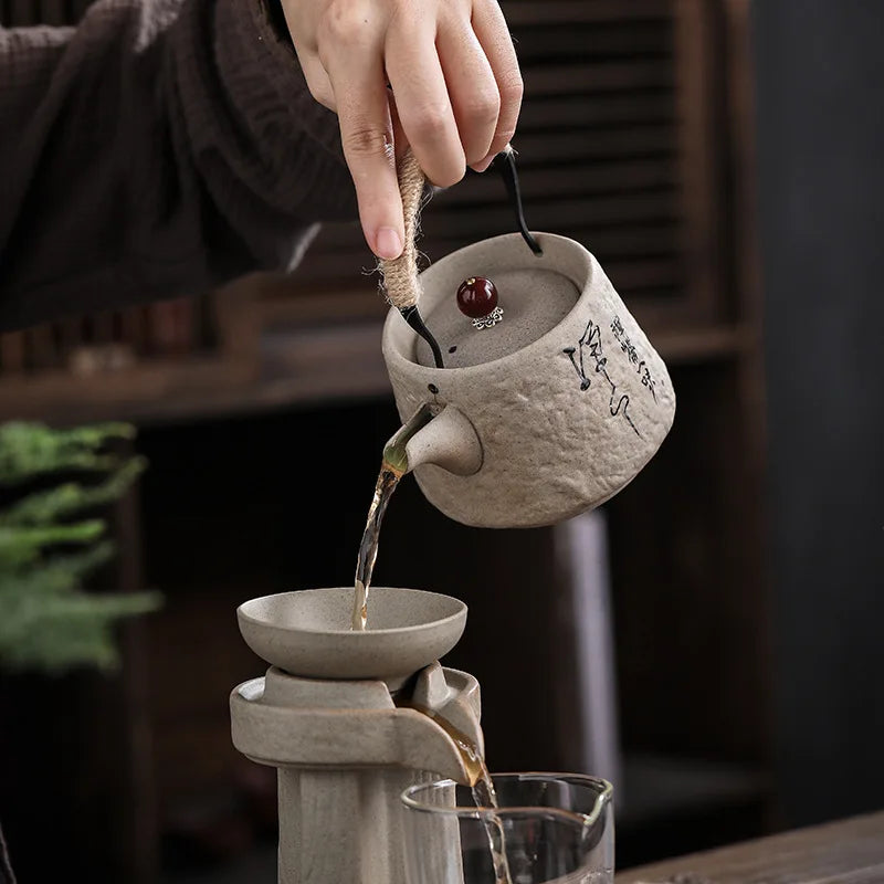 Retro Japanese Kung Fu Teapot