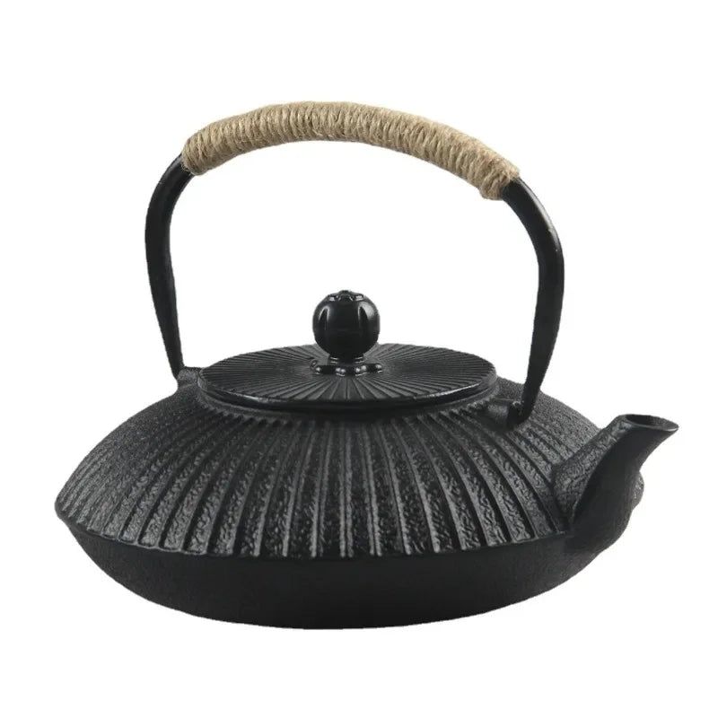 Japanese Umbrella Cast Iron Teapot