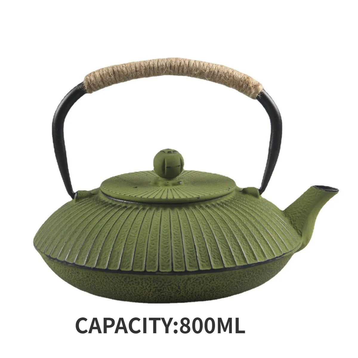 Japanese Umbrella Cast Iron Teapot