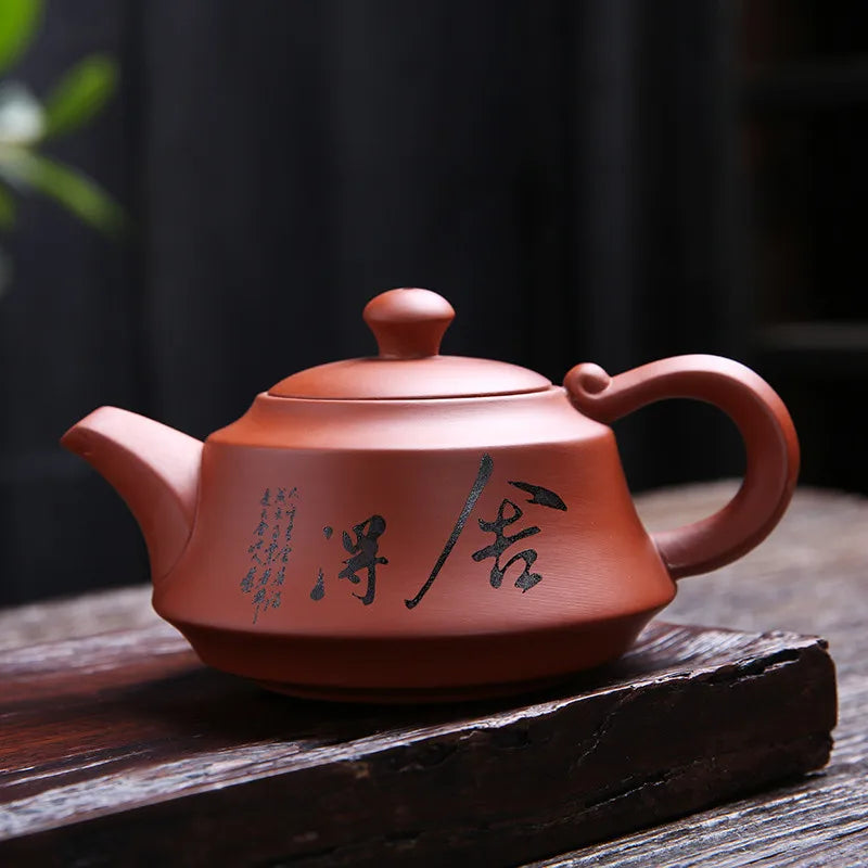 Vintage Yixing Purple Clay Teapot