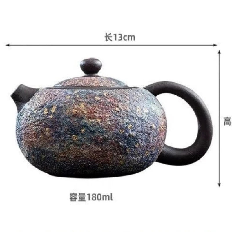 Handmade Xishi Rock Clay Teapot