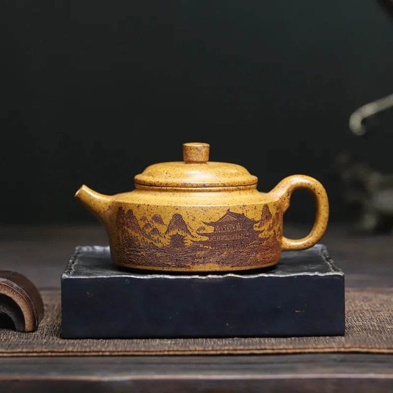 Traditional Yixing Purple Clay Teapot