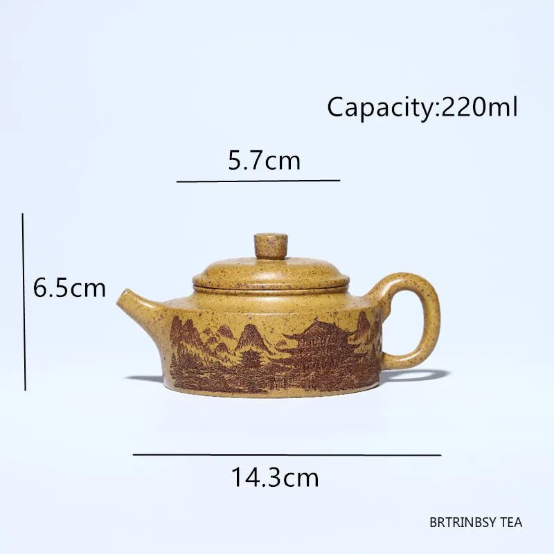 Traditional Yixing Purple Clay Teapot