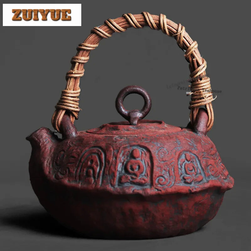 Dunhuang Buddha Pottery Teapot