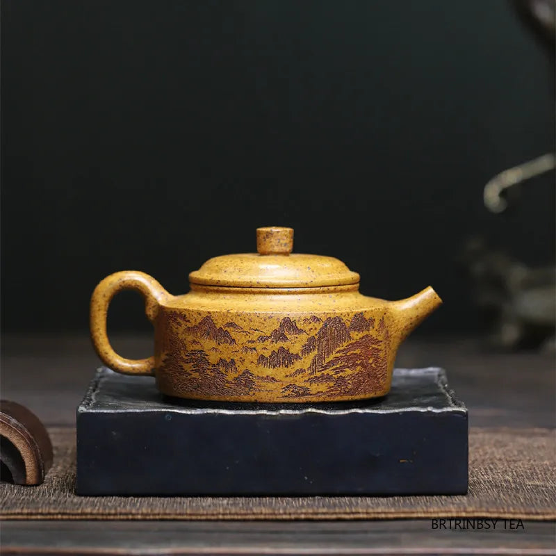Traditional Yixing Purple Clay Teapot